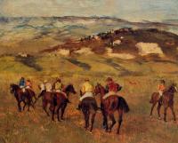 Degas, Edgar - Race Horses